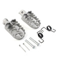 2X CNC Wide Foot Pegs for Universal Motorcycle (Racing)