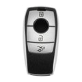 Silver Tone Key Case for Mercedes-Benz A-Class W177 (2017–2021) - 3 Buttons