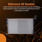 Engine Radiator for Ford Focus Sport (2008-2011) Aluminum