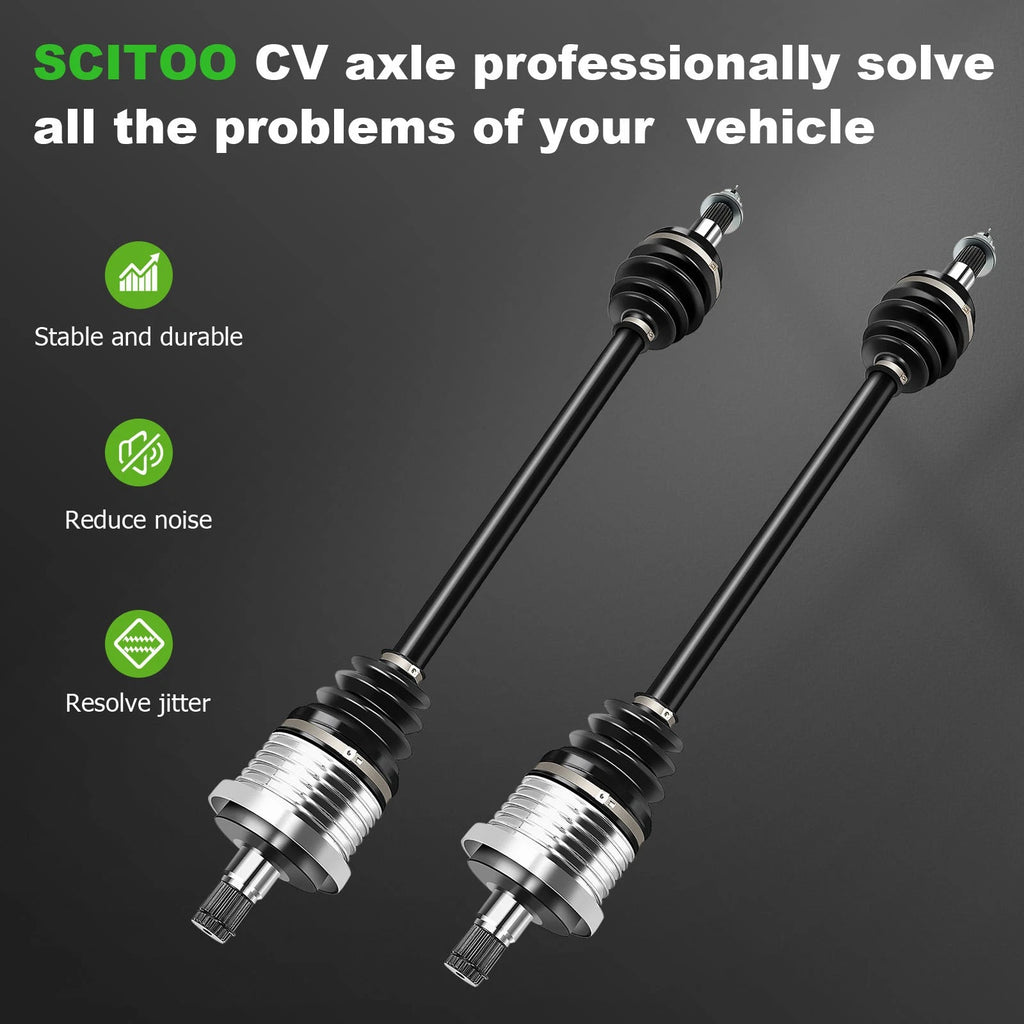Set of 2 CV Joint Axles for Can-Am Maverick 1000R (2014)