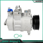 A/C Compressor with Clutch for Audi A4 A5 A6 Quattro (2005–2014), Q3 Q5 Q7 (2014–2017)