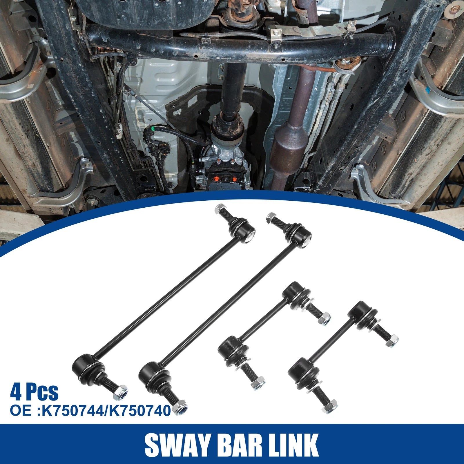 Set of 4 Sway Bar Link Stabilizers for Ford Lincoln 