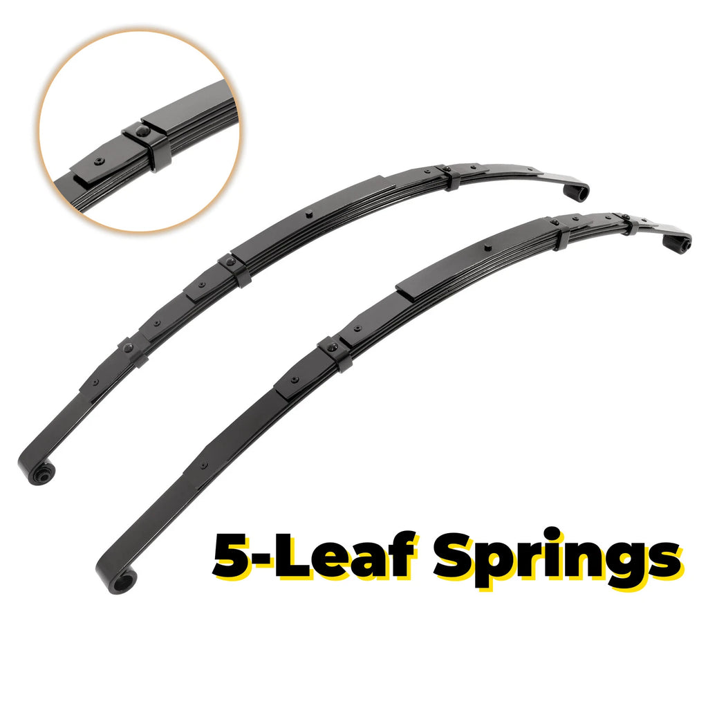 Pair of Rear Leaf Springs for Chevrolet Bel Air (1955–1957)