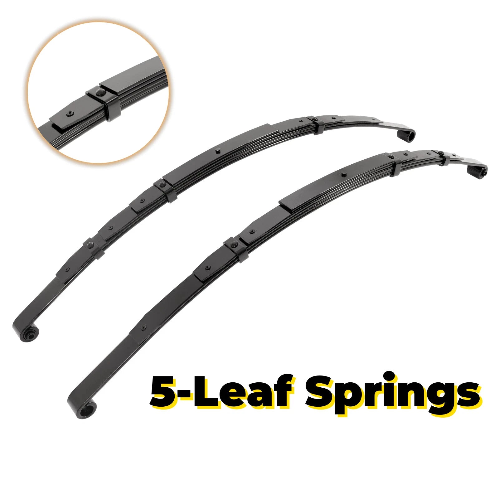 Pair of Rear Leaf Springs for Chevrolet Bel Air (1955–1957)