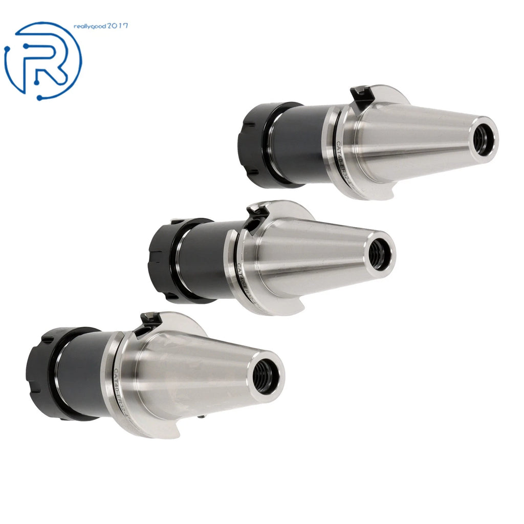Set of 3 CAT40 ER32 Collet Chucks Tool Holder (Balanced to G2.5/25000RPM)