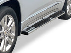 Set of 2 Chrome Board Side Steps for Chevy Traverse (2018–2023)