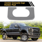Center Console Cup Holder Armrest Pad for Ford F-250 F-350 (1999–2009) Gray