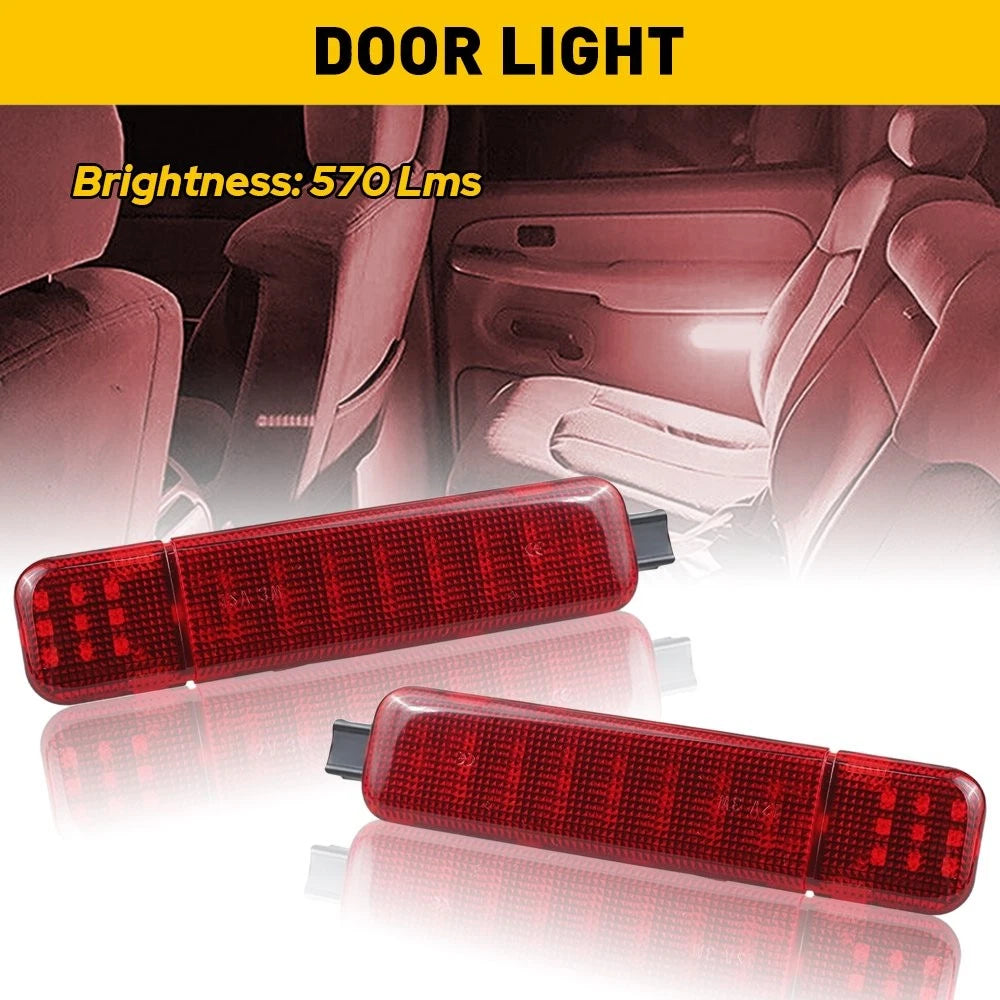 2X LED Door Courtesy Light for Chevrolet Suburban/GMC Yukon XL (2000–2006)