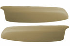 2X Leather Armrest Door Panel Covers for Nissan Murano (2008–2014) Beige Tan