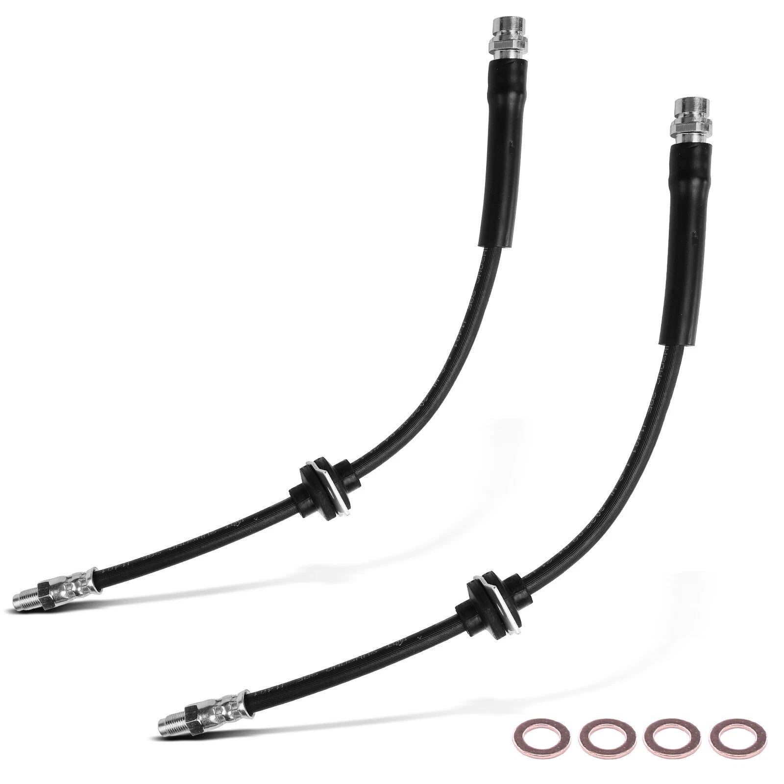 2X Rear Brake Hydraulic Hose for Ford Focus (2012–2016)