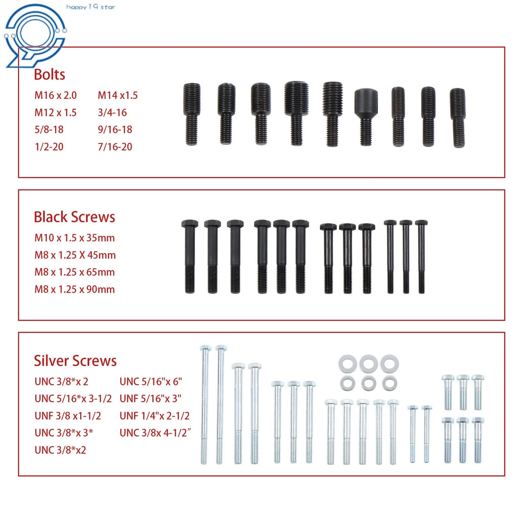 Harmonic Balancer Puller Tool Kit for Universal Applications