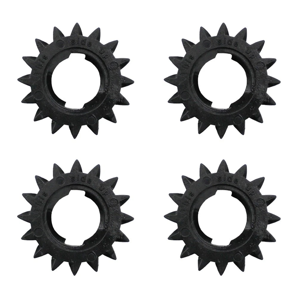 Set of 4 Starter Drive Gears for Briggs and Stratton (695708, 280104, 280104S)