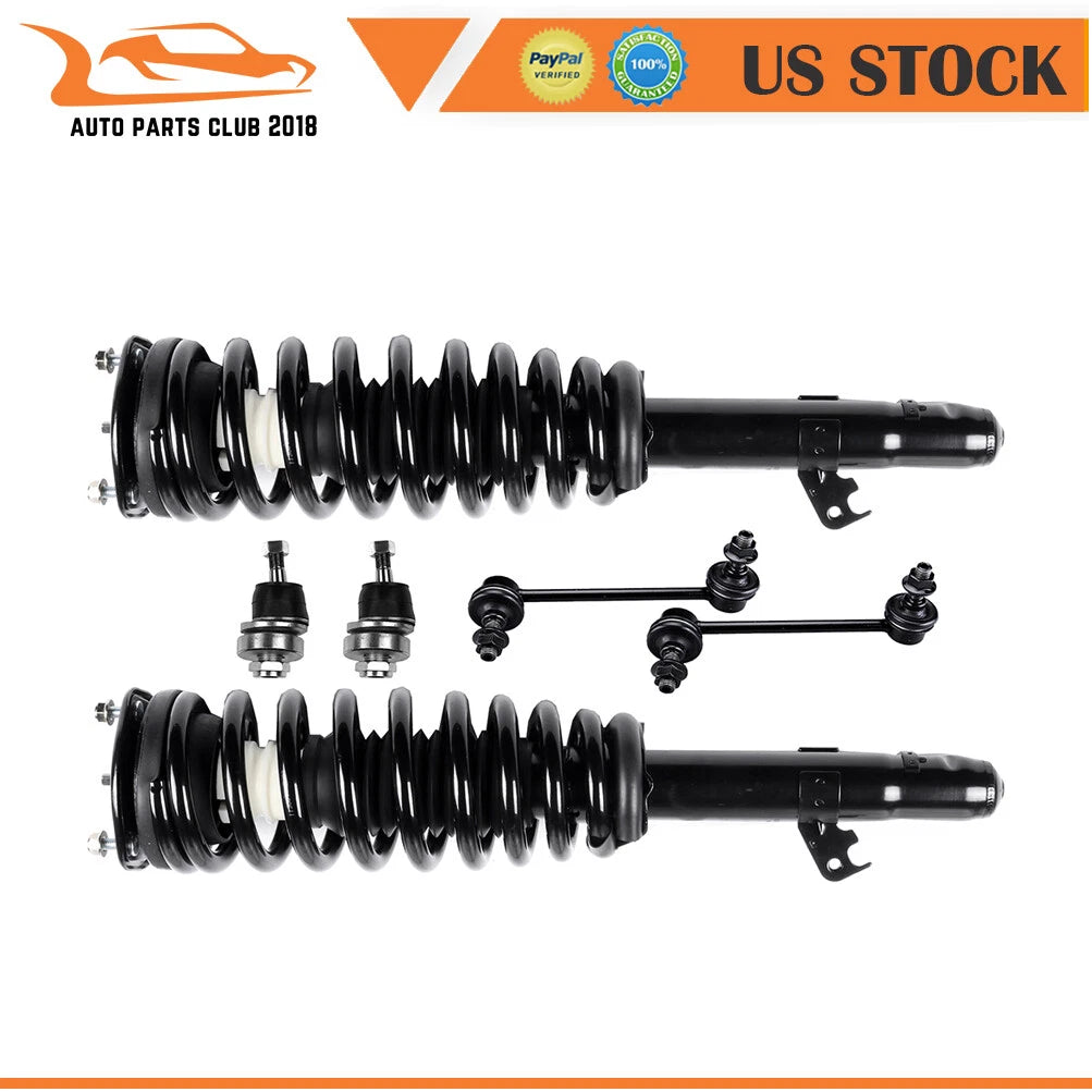 Front Struts Spring Assembly Suspension Kit for Ford Fusion (2006-2009)