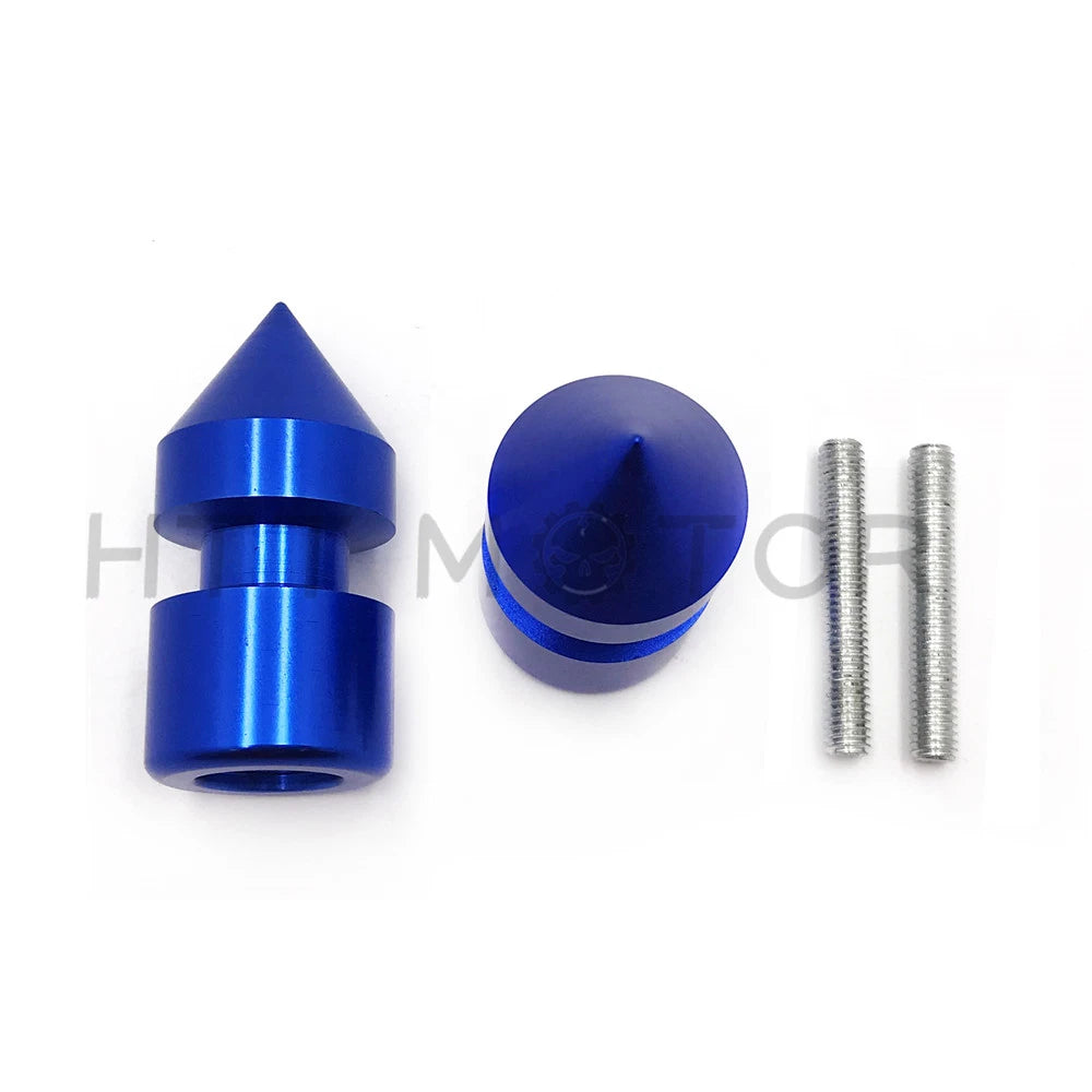 Spike Swingarm Spools 6mm for Yamaha YZF-R1 R6 YZF600R (1998–2013) Blue