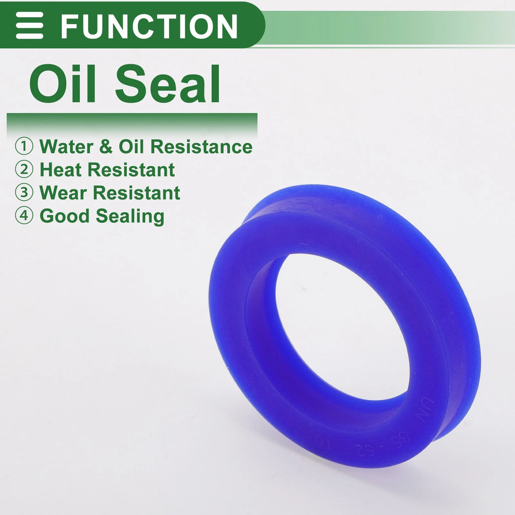 Set of 5 Oil Seal Rotary Shaft Seal 35x52x10mm for Various Models