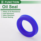 Set of 5 Oil Seal Rotary Shaft Seal 35x52x10mm for Various Models