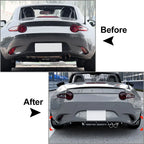 Rear Bumper Diffuser Lip for Mazda MX-5 Miata (2016-2025) Glossy Black