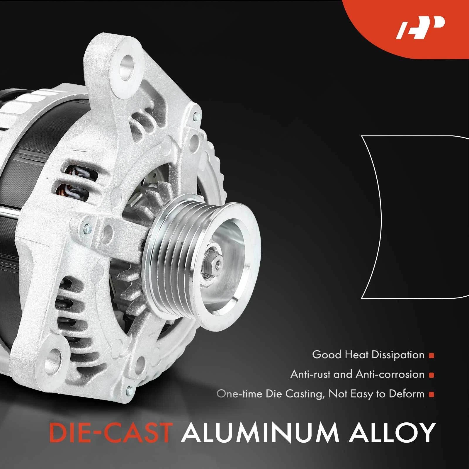 Alternator for Chrysler Town & Country Dodge Jeep (2016)