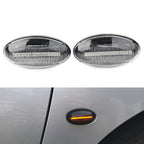 LED Dynamic Signal Side Marker Lights for Peugeot 307 206 607 407 107 & Citroen