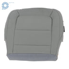 Gray Leather Driver Bottom Seat Cover for Chevy Colorado Canyon (2015–2022)