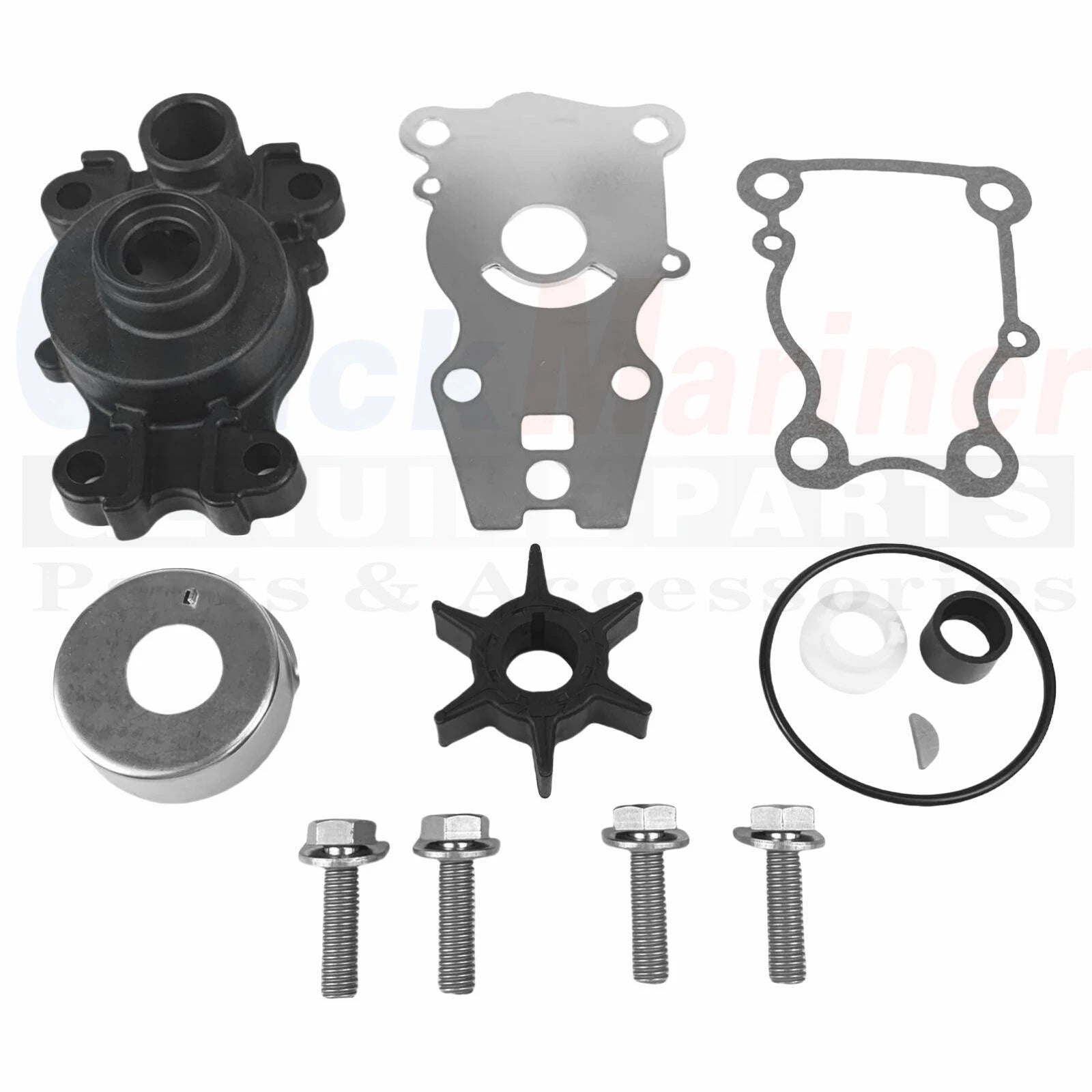 Water Pump Kit with Housing for Yamaha 25 30 40 hp (4-Stroke) (66T-W0078)