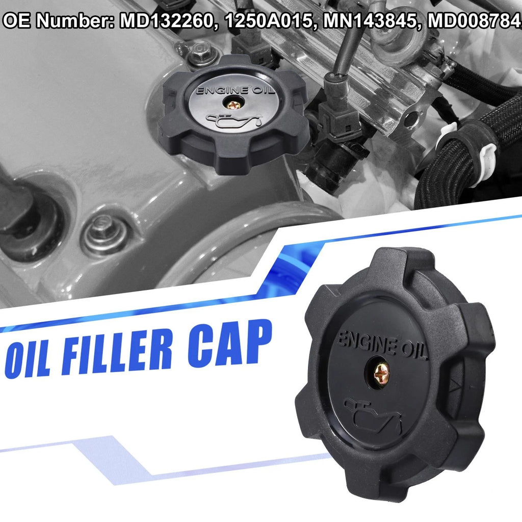 Fuel Tank Cap for Mitsubishi Eclipse (1995–2005) 1250A015 Black