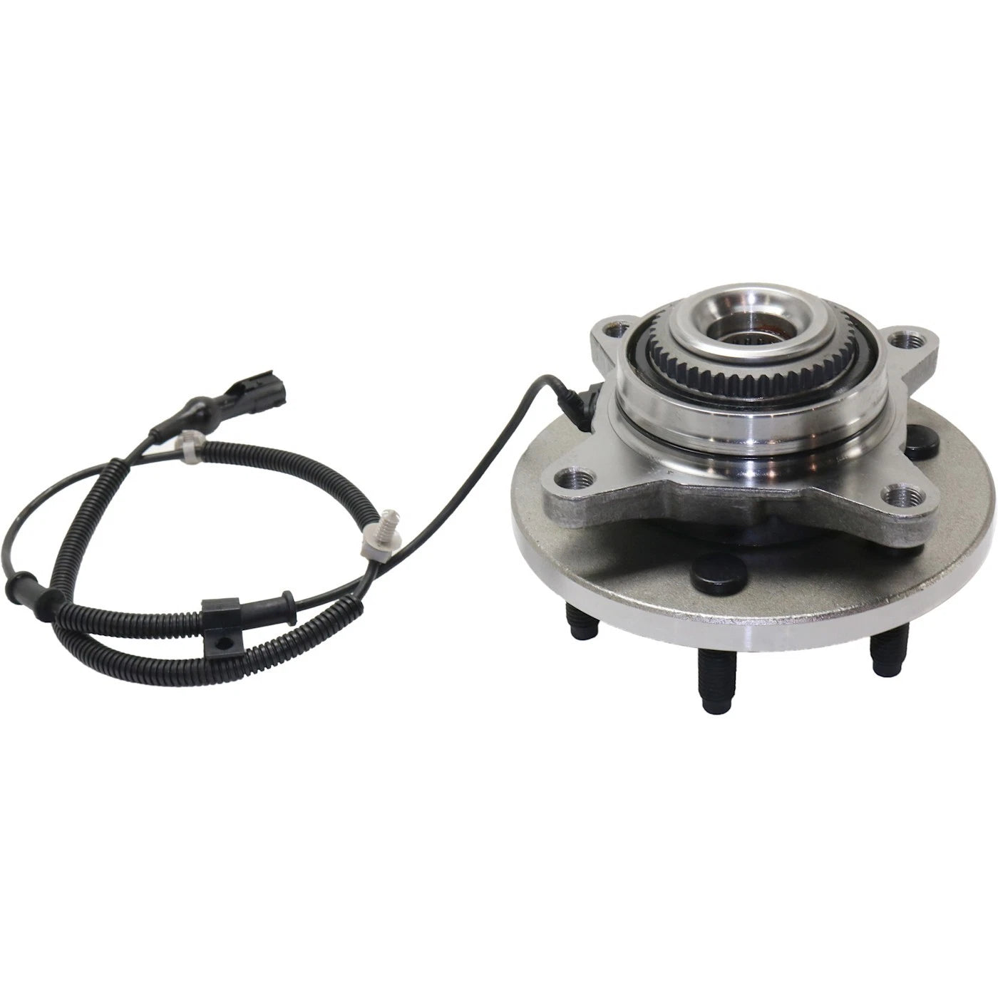 Set of 2 Wheel Hubs for Ford F-150 (2009–2010) Front 6 Lug with Bearing & Sensor