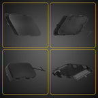 Front Bumper Towing Eye Cover Cap for Subaru BRZ (2013-2016) Black