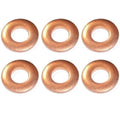 Set of 6 Fuel Injection Nozzle Holder O-Rings for W211 E-Class X166 GL350