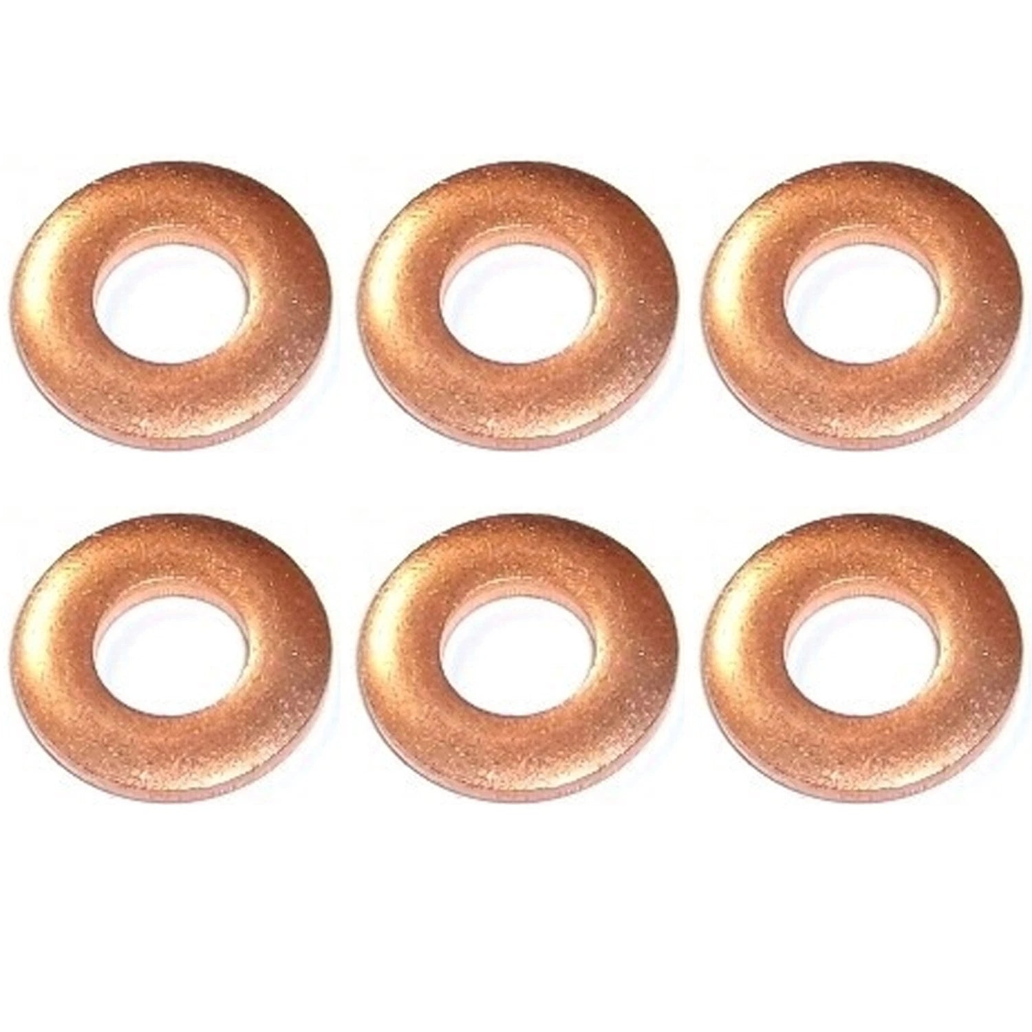 Set of 6 Fuel Injection Nozzle Holder O-Rings for W211 E-Class X166 GL350
