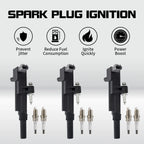 3 Ignition Coils + Plugs for Jeep Liberty (2009–2012) & Dodge Ram 1500 (2009–2010) UF640