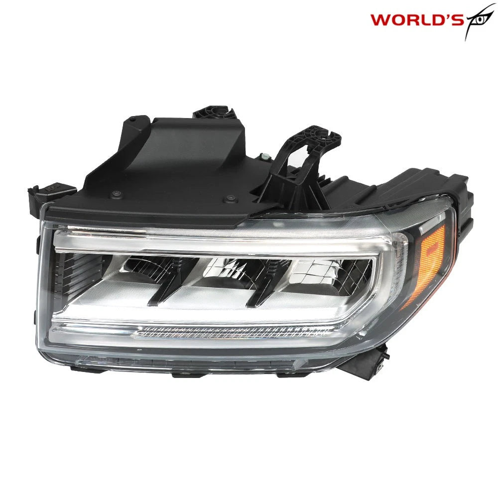 Full LED Headlight for GMC Acadia SL/SLE (2020–2023) Chrome Housing Left