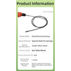 8mm Plumbing Snake Tool for Toilets, Sinks, Bathtubs, Floor Drains