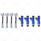 Set of 4 Fuel Injectors 16450-RWC-A01 for Acura RDX RSX TSX Integra (1997–2012)