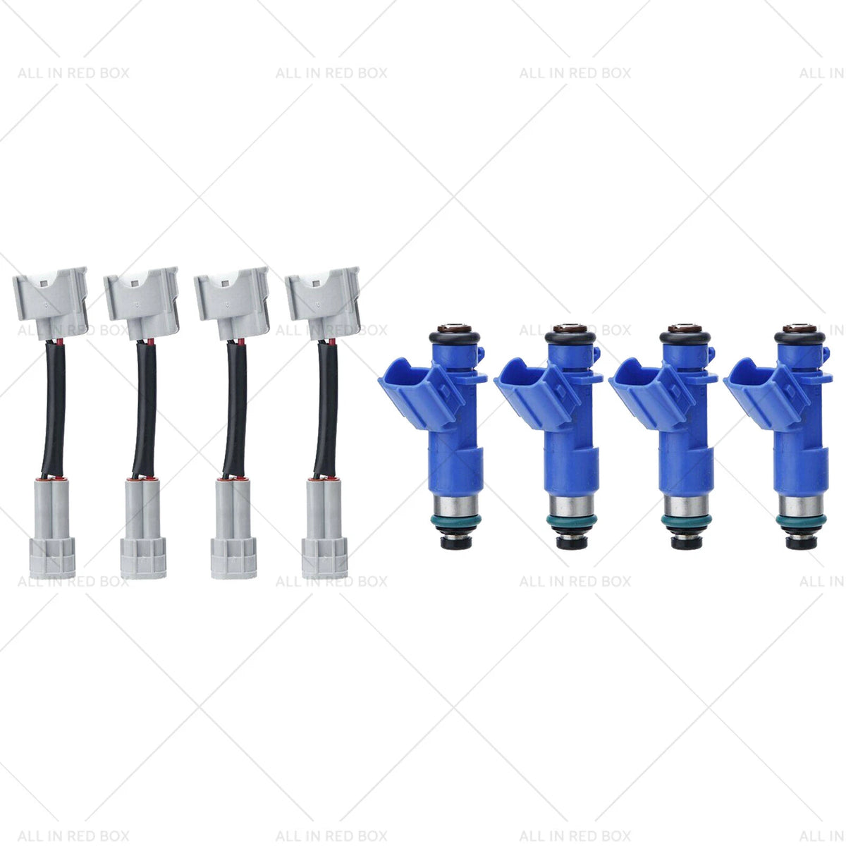 Set of 4 Fuel Injectors 16450-RWC-A01 for Acura RDX RSX TSX Integra (1997–2012)