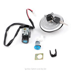 Ignition Switch Fuel Gas Cap Seat Lock Key Set for Honda CBR125R (2004–2010)