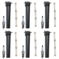Denso 6 Platinum TT Spark Plug & Coil Boots Kit for Escape Sable Tribute (2001–2005)