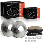 Front Disc Brake Rotors & Ceramic Pads for Ford F-250 Super Duty (2013–2021)