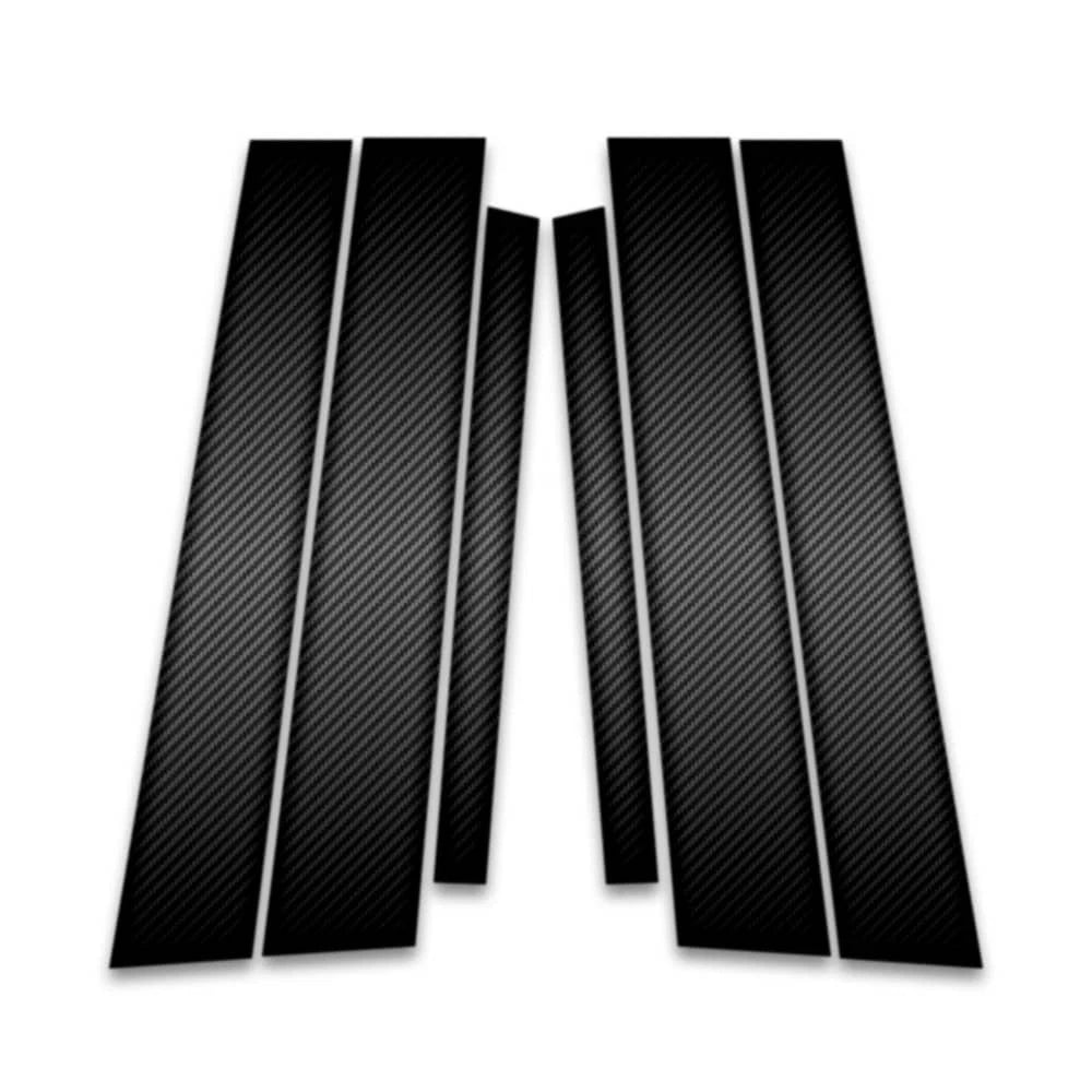 6pc Carbon Fiber Pillar Post Covers for 2004-2009 Lexus RX330