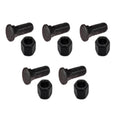 Set of 5 Plow Bolt & Nut for Blades Cutting Edges 5/8-11x2 1/4 Grade 8 PM06705