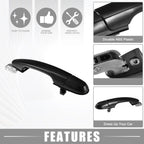 Rear Right Exterior Door Handle for Hyundai Tucson GL GLS LX 2005-2010