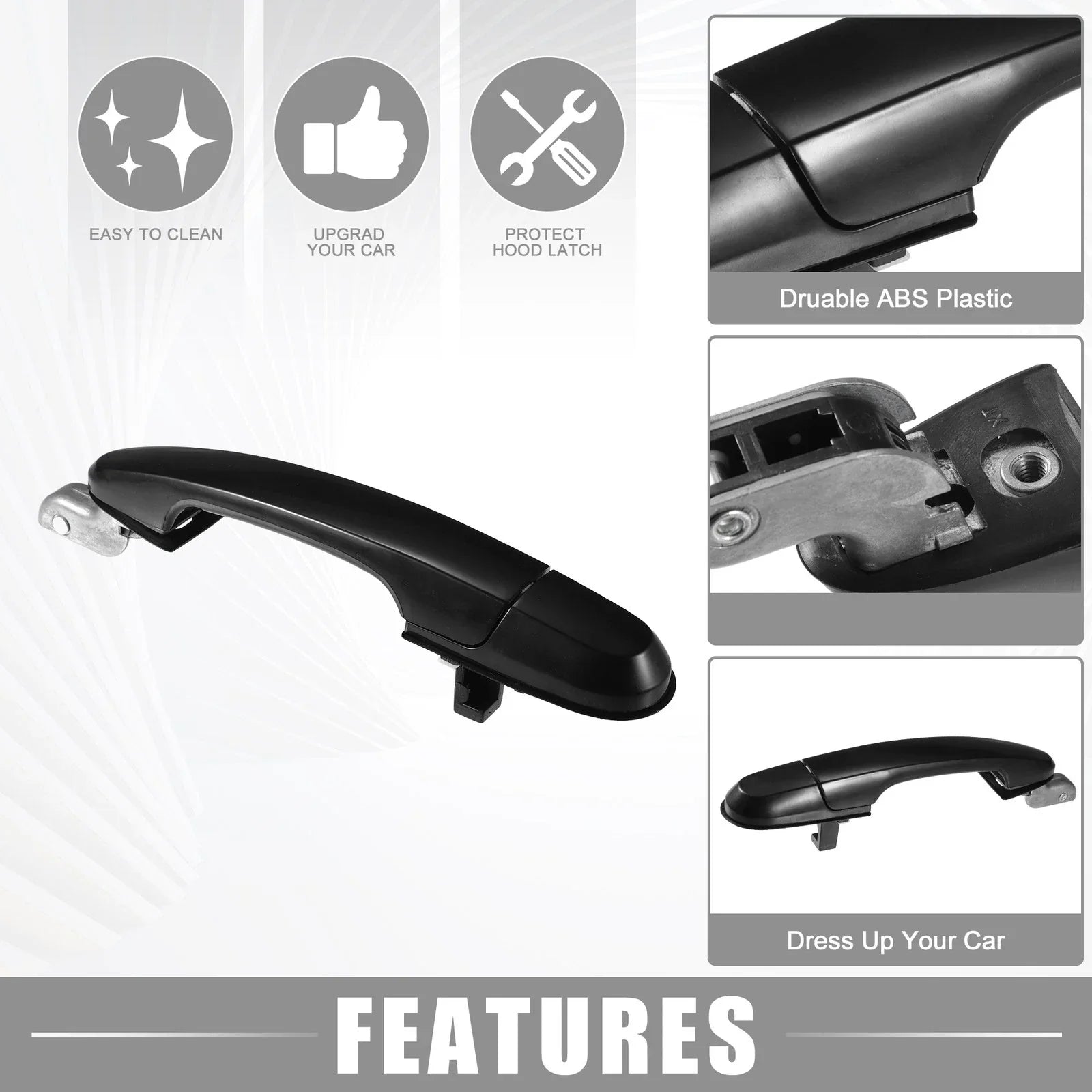 Rear Right Exterior Door Handle for Hyundai Tucson GL GLS LX 2005-2010