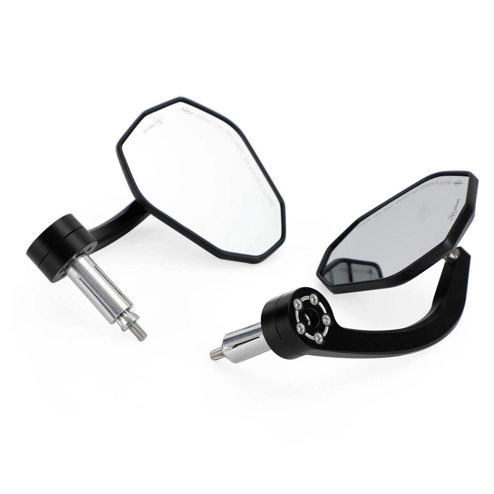 7/8" CNC Aluminum Handle Bar End Mirror for Motorcycle (22mm)