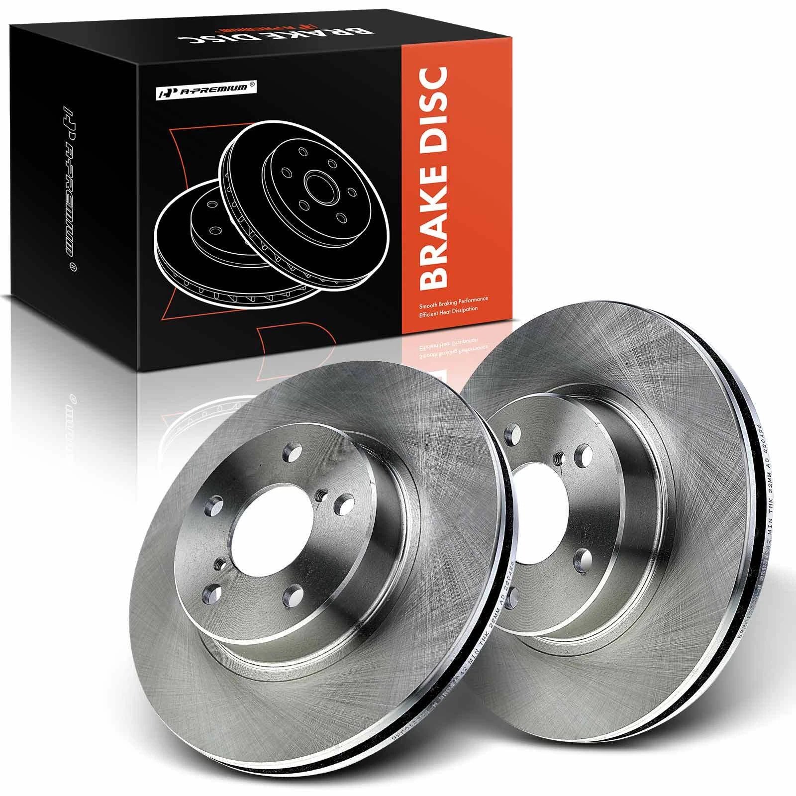 Front Disc Brake Rotors for Subaru Impreza Legacy (1990–2001)