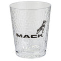 16oz Bulldog Short Clear Tumbler Cup for Mack Trucks