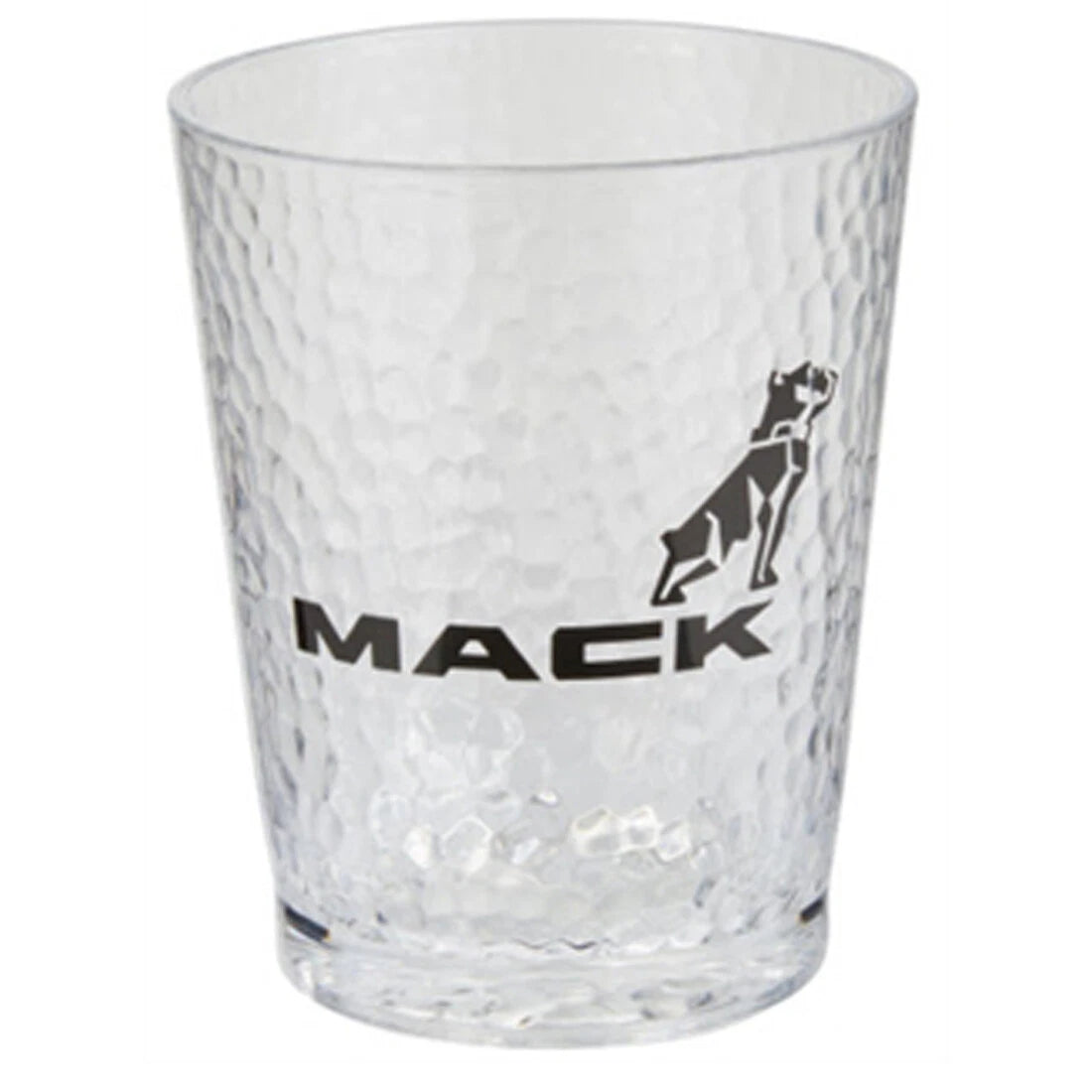 16oz Bulldog Short Clear Tumbler Cup for Mack Trucks
