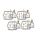 Carburetor Repair Kit for Kawasaki ZZR600 ZX6R ZZR 600 (1996–2001)