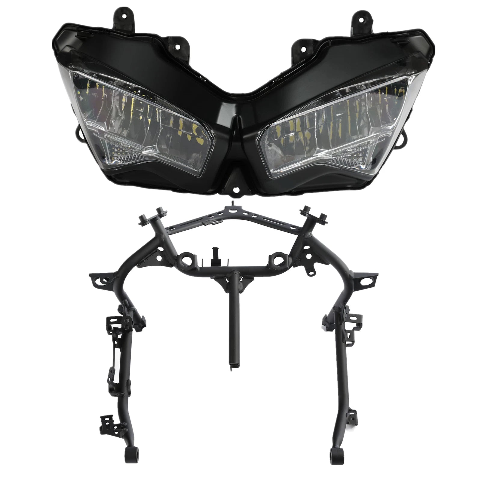 Front Headlight Lamp Assembly Bracket for Kawasaki Ninja 400 (2018–2024)