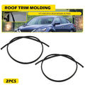 2 Pcs Roof Trim Molding for Nissan Altima Sedan Coupe (2013–2018) Black