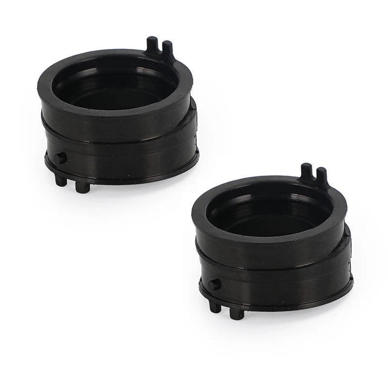 2 Pack Intake Carb Joint Boot Insulator for Honda CRF250R (2004–2009), CRF250X (2004–2019)